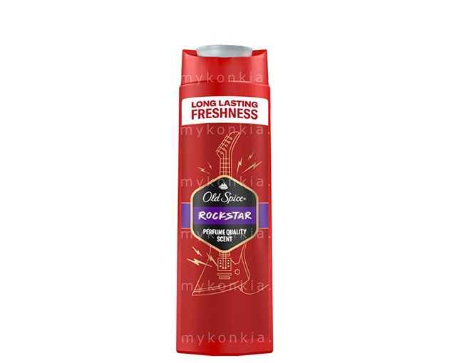 OLD SPICE Old შხაპ გელი Rockstar  3-1ში 400მლ